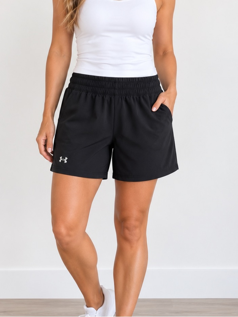 Under Armour Athletic Running Shorts 3-Pack NWOT Black Navy Tan